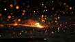 © purart - Glowing sparks and particles create a dynamic, fiery atmosphere.