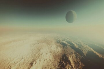 Wall Mural - planet in sky