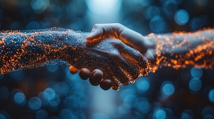 Wall Mural - blockchain in insurance and risk management