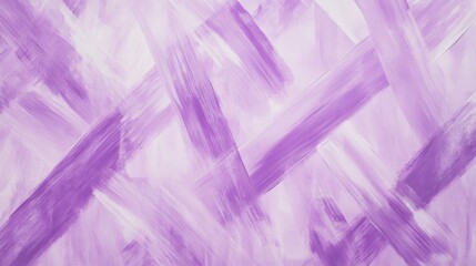 Poster - Soft lavender brushstrokes intertwine in a crisscross pattern, creating a calming effect. This artwork brings tranquility, ideal for various decorative settings