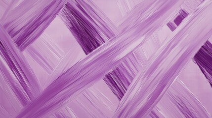 Poster - Delicate lavender brushstrokes overlap in a crisscross pattern across a soft, muted backdrop, creating a serene and artistic atmosphere. This design evokes feelings of calmness and creativity
