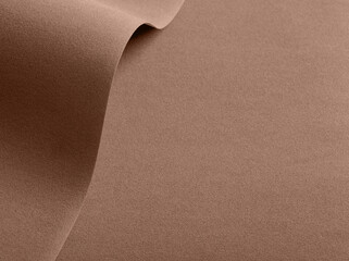 Poster - Paper background in mocha mousse color, trendy colour of 2025 year