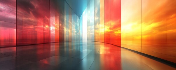 Poster - Abstract Business Background, Generative AI