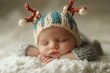 © PM Studeo - newborn baby with soft blur effect, Generative AI