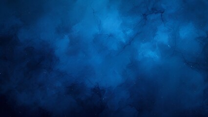 Wall Mural - blue background with abstract blue smoke, dark or navy blue grunge texture with grainy stains, blue 