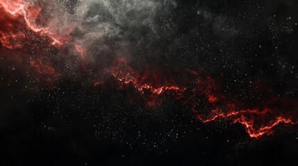 Wall Mural - enerate me a cinematic motion graphic background, black and white color grading, motion graphic should be like a motion waves with a very dark and red color, but keep it stylish, not a lot of waves, b