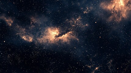 Wall Mural - a dark outer space backdrop 