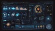 © arisa - Futuristic HUD Interface Design