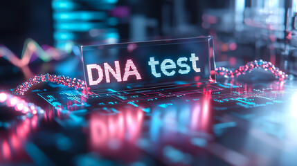 Poster - New advancements in DNA testing technology showcase its impact on genetic research and personal health