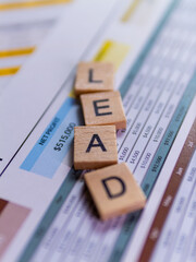 Aufkleber - Business lead tracking analysis strategic insights for the professional workspace