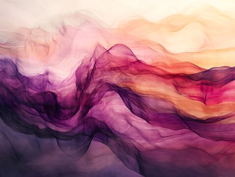 Elegance in Motion: A Study of Flowing Abstract Forms