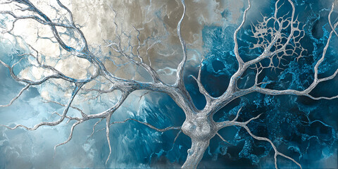 Poster - Neural Pathways: Abstract Exploration 