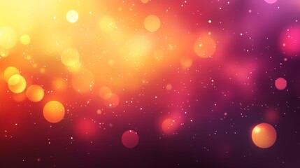 Aufkleber - Colorful Abstract Background with Soft Bokeh Light and Sparkles
