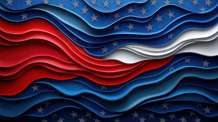 Poster - Vibrant Starry Abstract Background in Red and Blue.This captivating abstract background showcases a mesmerizing blend of red and blue hues.
