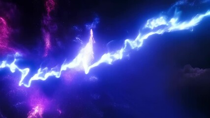 Poster - An abstract cosmic plasma energy burst