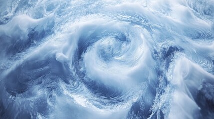Poster - A stunning portrayal of swirling water patterns evokes a sense of tranquility and movement. The interplay of light and shadow creates an ethereal atmosphere, captivating viewers