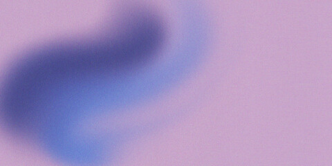 Wall Mural - Grainy Noise concept, Blue and Purple curved Blurred. modern abstract pink backround.