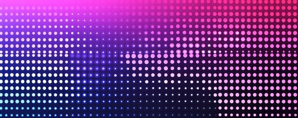 Poster - Vibrant blue and purple gradient with dotted pattern background
