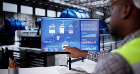 Poster - Power Plant Worker Using Scada System
