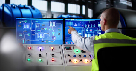 Poster - Power And Gas Plant Using AI Scada System
