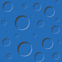Poster - Abstract circle pattern geometric decorative design template. Decorative background of colored circles. Vector illustration with halftone background design. Simple minimalistic texture
