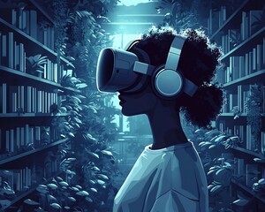 Poster - Virtual Creative Writing Classroom with Immersive Narrative Experience