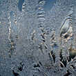© eserstockphoto - frosty pattern on window