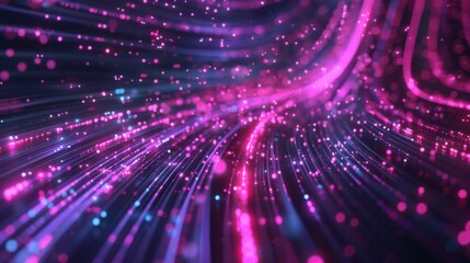 Poster - Data connection speed lines technology abstract background