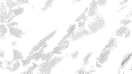 Poster - grunge halftone vector print background. Texture of chips, cracks, scratches, scuffs, dust, dirt.	