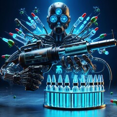 Poster - Bioengineered weapon A genetically modified organism designed as
