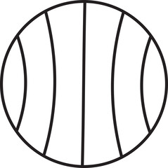 Wall Mural - World globe icon. Earth globe sign. World globe grids in circle form. Linear striped spheres, earth latitude and longitude line grid. World planet earth icon - stock vector.
