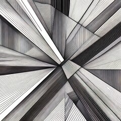 Poster - diagonal lines five thin lines evenly spaced cutting across the
