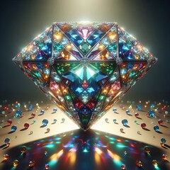 Poster - diamond shape