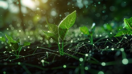 Poster - harmony of nature and technology: sustainable seed planting and digital technology fusion in uhd ima