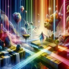 Poster - Light Dimensions