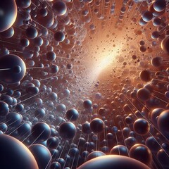 Poster - Particles tunneling through potential barriers influenced by gra