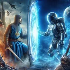 Poster - past and future connected