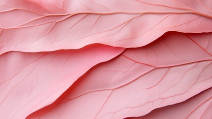 Poster - layers of soft pink fabric create a gentle, textured appearance in a close-up shot during daylight