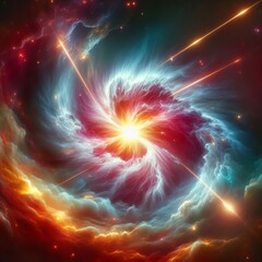 Fototapete - Protostar Formation