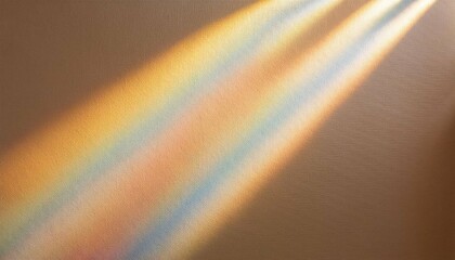 Wall Mural - sunlight background abstract backdrop with light and shadow glare and shine on paper texture rainbow
