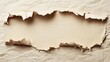 © AIArtistry - Torn beige paper background with uneven edges for creative concepts or blank space for text and reference checks in marketing or SEO.