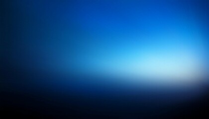 Wall Mural - abstract black to blue gradient photographic blur background