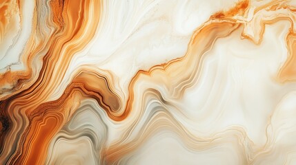Poster - moroccan agate close up showcasing intricate swirling patterns and earthy tones ideal for background