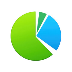 Poster - Colorful Chart Representation of Business Data Analysis Concept