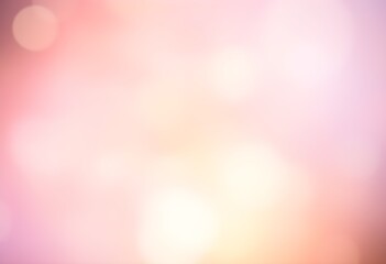 Wall Mural - abstract background with blurred bokeh and light in pink tones