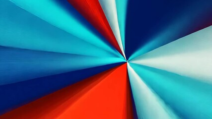 Poster - Dynamic Burst of Colorful Radiance in Geometric Design for Modern Visual Displays