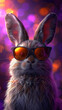 © Agnieszka - Rabbit Wearing Yellow Sunglasses