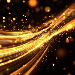 Aufkleber - Motion light effect. Shining magic background and liquid speed light