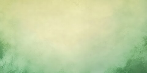 Poster - Soft Green Gradient Background with Watercolor Texture for Elegant and Calming Design, Suitable for Personal and Professional Use