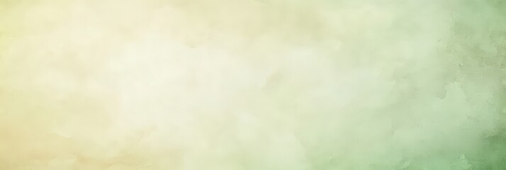 Poster - Soft Green Gradient Background in Watercolor Style with Light Shades and Gentle Texture for Design and Creative Use